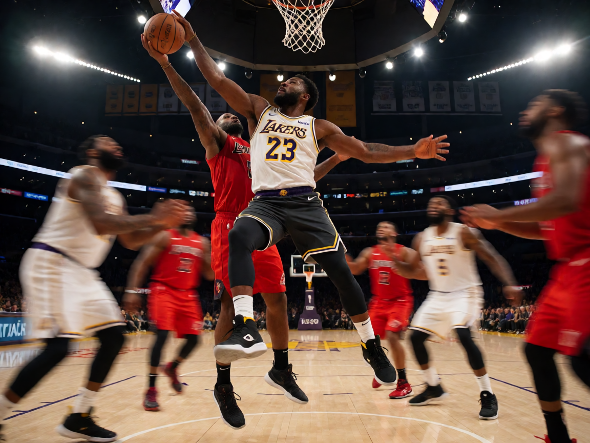 NBA赛场上的激烈对抗瞬间
