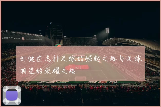 刘健在虎扑足球的崛起之路与足球明星的荣耀之路